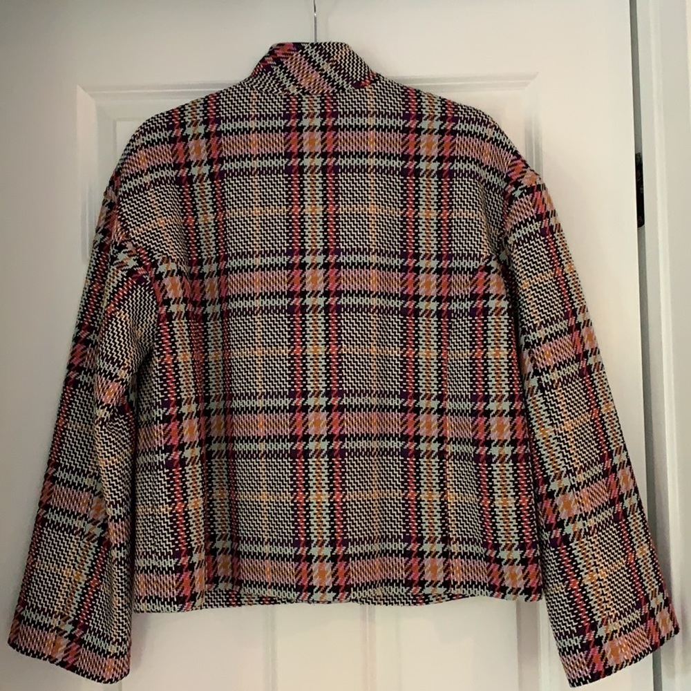 Halogen Multi Colored Herringbone Jacket - image 5